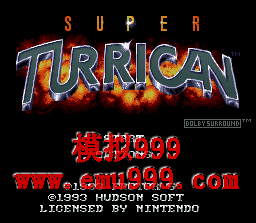 սʿ () - SUPER TURRICAN (US)