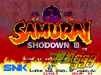 ̻3ն˫SamuraiShodownIII